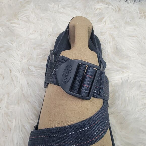 Chaco Lowdown Strappy Active Sandals Mens Size 9 Navy Style JCH107273 Adjustable